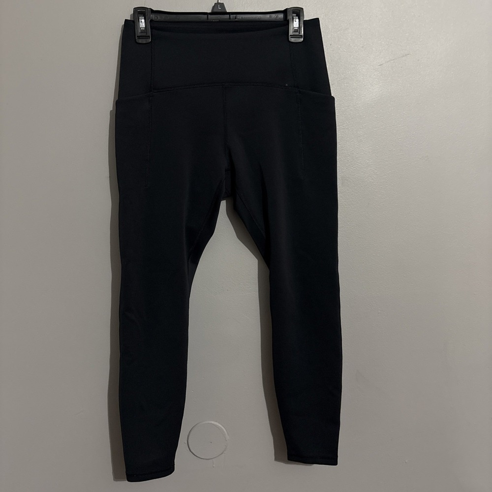 Spyder Active Green Ankle Length  Leggings Womens  M Activewear High Rise